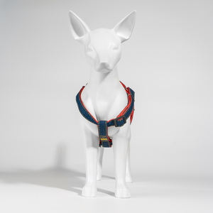 <span class=keywords><strong>Collar</strong></span> de correa de perro de mezclilla duradero y resistente ajustable OEM HanYang sin tirones para entrenamiento caminar correr para perros grandes, medianos y pequeños - Product Image 5