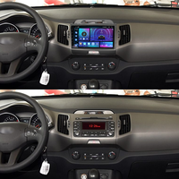 Autoradio BQCC 9 pouces pour KIA Sportage 3 2010-2016 avec GPS intégré, 4G, WIFI, USB, BT, FM, écran partagé, lecteur multimédia