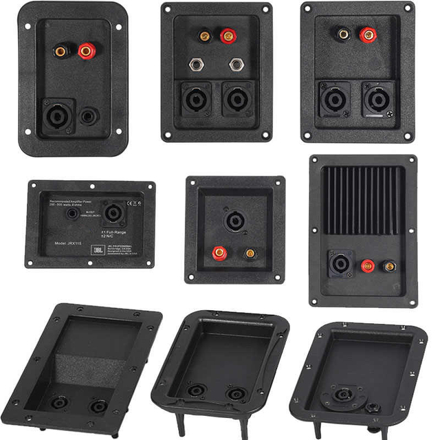 Professional Stage Audio Metal Junction Box with XLR Socket 6.35mm Mic Jack & Headphone Jack
