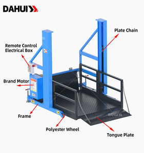 Piattaforma di Carico Mobile Idraulica del Produttore, 2-3 Tonnellate, Rampa di Carico Mobile per Carrelli Elevatori, Carico Merci in Magazzino - Product Image 5