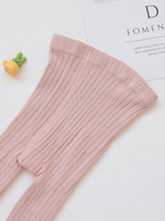 Collants pour bébé et enfants, en coton doux tricoté, antidérapants, à épaisseur standard, pour l'extérieur et les loisirs, pour le printemps
