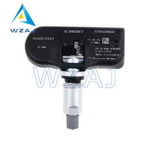 Capteur de pression des pneus WZAJ 1K0907253D 433 MHz TPMS externe pour Audi BMW Volkswagen Skoda - Product Image 5
