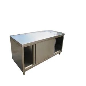 Кухонное оборудование высокого качества, стол из нержавеющей стали, коммерческий кухонный рабочий стол, шкаф для еды, стол для еды