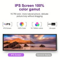 10,1 23,1 38 46,6 pulgadas Digital Signage Publicidad Estante Barra estirada Monitor Pantalla LCD ultra ancha
