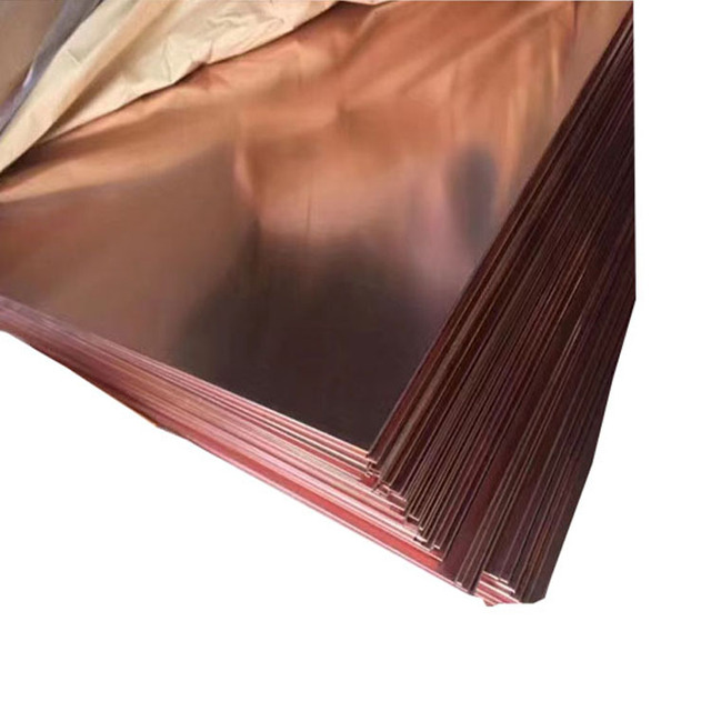 Customized 99.9% Pure CuCrZr Non-Alloy C10200 C10300 C11000 C12000 T1 T3 Red Copper Plates & Sheets Corrosion Resistant