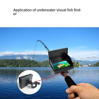 Écran d'affichage visuel HD portable de haute qualité de 4,3 pouces avec moniteur d'ancrage confortable pour la pêche avec des détecteurs de poissons