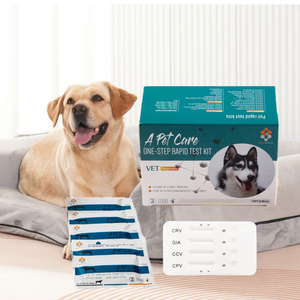 Precio bajo sin MOQ canino veterinario uso animal mascota medicina kit de prueba rápida Ehrlichia/Anaplasma/<span class=keywords><strong>Leishmania</strong></span>/Eartworm Combo <span class=keywords><strong>Test</strong></span> - Product Image 2