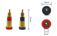 Connecteur Jack banane 4 mm de haute qualité, bornes de liaison, borne de haut-parleur