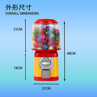 Distributeur automatique de jouets à monnayeur pour capsules, idéal pour les magasins de détail pour enfants