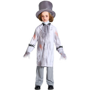 <span class=keywords><strong>Zombie</strong></span> vampiro juego de rol Vestido corto blanco Halloween fantasma <span class=keywords><strong>novia</strong></span> Cosplay <span class=keywords><strong>disfraz</strong></span> con uniforme de rendimiento de sangre - Product Image 5