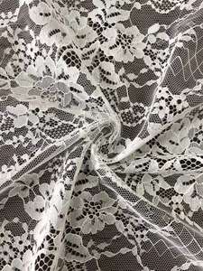 Quantité minimale de commande bas pour tissu de dentelle française de tulle de mariée <span class=keywords><strong>suisse</strong></span> avec produit de dentelle de cils de cordon lourd - Product Image 3