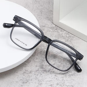 แว่นสายตาทรงสี่เหลี่ยมมุมฉากสุดสวยสำหรับผู้ชายขนาดกลางเลนส์ AC มาตรฐานสะพาน J10016 gtp - Product Image 2