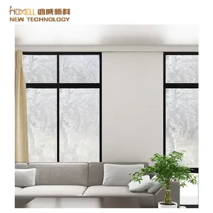 texture 3d static cling glass window film decal privacy window film