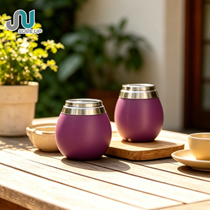 Autentica Argentina yerba mate tazza di isolamento termico a doppia parete Anti Scaldin Yerba Mate Taza - Product Image 1