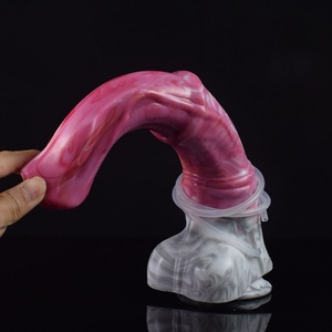 FAAK Large Animal Horse <b>Dildo</b> With Sucker Squirting Function Liquid Silicone Ejaculating <b>Dildos</b> Penis Sex Toys for Woman Men - Product Image 5