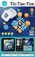 Tic-Tac-Toe Jeu Électronique Trouble Jeux de Société Ensemble Portable Intérieur Fête Cadeaux Puzzle Jouet pour Enfants