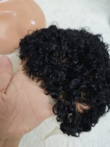 36$ Promotion Letsfly Bleach Knots <b>Pixie</b> Curly <b>Wigs</b> with 13x4 Transparent Lace Frontal 100% Human Hair Short Cut <b>Wigs</b> Natural - Product Image 4