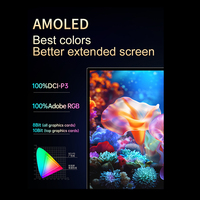 Monitor Portátil OLED de 14 Pulgadas 4K WLED para Laptop y PC con Pantalla Táctil, el Más Delgado con Carga Conveniente por USB Tipo C para Juegos Móviles