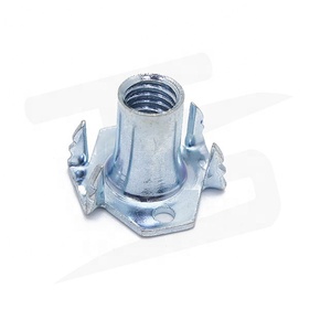 Đồ nội thất Bốn móng vuốt t <span class=keywords><strong>Nut</strong></span> với agnail, pronged t <span class=keywords><strong>Nut</strong></span>, kích thước <span class=keywords><strong>5</strong></span>/<span class=keywords><strong>16</strong></span>-18 - Product Image 3
