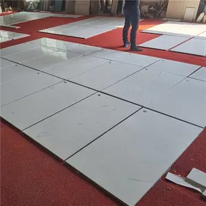 Painel composto de alumínio para piso, painel de alumínio composto por mármore branco de 10mm para piso
