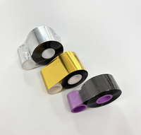 Ruban de transfert thermique à code-barres en résine de cire Near Edge TTO 55 mm * 600 m pour imprimante Videojet Markem, personnalisation de la taille