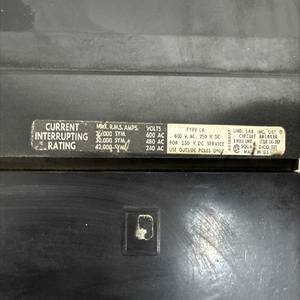 Nuevo Interruptor de Circuito Original SQD LA36250 <span class=keywords><strong>LA</strong></span> I-LINE de 3 Polos, 250-480v, Negro, Disponible en Stock - Product Image 4