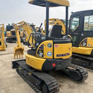 Excavadora de cadenas mini Komatsu PC30MR de segunda mano, excavadora usada de 3 toneladas, PC30 PC35 PC40, excavadora hidráulica en venta - Product Image 1
