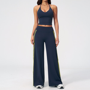 PASUXI 2026 Nouveaux ensembles de <span class=keywords><strong>sport</strong></span> pour femmes, vêtements de yoga et de fitness, ensembles de yoga à manches longues, soutien-gorge de <span class=keywords><strong>sport</strong></span> et pantalon - Product Image 5