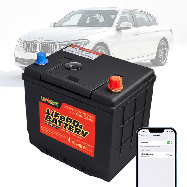 Wholesale LiFePO4 Car Battery 12V 50Ah 1100CCA Lithium Starting Battery Lithium Ion Starter Battery Lead Acid Replacement