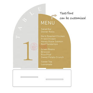 Signe de numéros de <span class=keywords><strong>table</strong></span> en acrylique Signe de numéro de siège transparent Fournitures de fête et de vacances Fournitures de décoration de carte de <span class=keywords><strong>table</strong></span> en acrylique de <span class=keywords><strong>mariage</strong></span> - Product Image 3