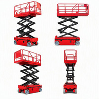 Plateformes de travail stabilisées, élévateurs automatiques pour échafaudages, pour travaux de construction en hauteur
