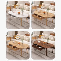 Salon ménage 2024 nouveau Style Table en bois massif Style japonais Table basse Simple