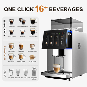 เครื่องชงกาแฟเชิงพาณิชย์รุ่น BTB-301-1D สำหรับใช้ในโรงแรม ทำจากสแตนเลส ปรับแต่งความจุได้ ชงเครื่องดื่มอัตโนมัติ - Product Image 5