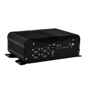 Fanless Embedded Pc Intel i7-10610U Mini Industrial Pc Computer Supplier For Vision Industrial Inspection