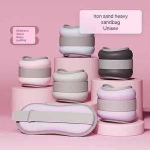 調整可能な耐久性環境にやさしい鉄製サンドバッグ手首足首トレーニングカスタマイズ可能な重量ベアリングスポーツ用品ライカ生地 - Product Image 1