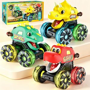 EPT Press <b>and</b> <b>Go</b> Cars Toys Inertial Glide Model Light-<b>up</b> Toys Pull Back Truck Monster Truck Toys Dinosaur Cars - Product Image 1