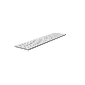 Cubierta de Acero Inoxidable Estampada para Canal de Drenaje de Hormigón Polímero, Drenaje Antideslizante, Superficie Pulida Moderna, Área Residencial - Product Image 4