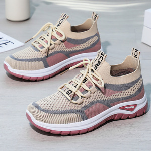 Chaussures de sport décontractées pour femmes, respirantes, avec empeigne en mesh tendance - Product Image 2