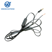 Interrupteur de contrôle de température à trois réglages de chauffage, protection IP54, isolation TPE pour domotique, câble plat 5V 12V H/M/L
