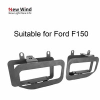 Supports de Conversion de feux de brouillard de montage de pare-chocs pour Cube LED de 3 pouces/lampe de travail Pod antibrouillard Compatible avec 2015 2016 2017 Ford F150