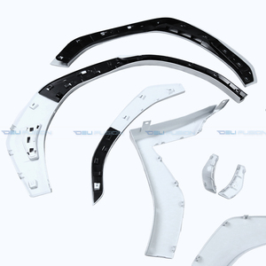 Para Subaru WRX VBH 2022-2026, Guardabarros, Cubiertas de Pasos de Rueda, Molduras, Plástico con Imprimación Negra Mate, Accesorios para Carrocería de Coche, G1U, 10 Piezas - Product Image 4
