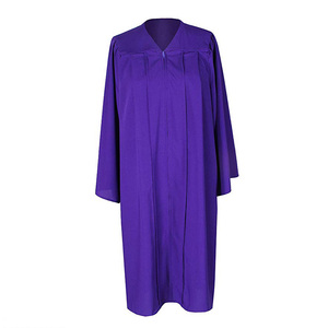 Robe <span class=keywords><strong>de</strong></span> graduation d'hiver noire en polyester 100% tissé avec logo personnalisé, <span class=keywords><strong>de</strong></span> haute qualité, unisexe, pour les diplômes universitaires - Product Image 4