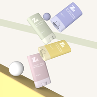 Bouteilles de conteneur de bâton de déodorant de crème solaire pour la bouteille en plastique faite sur commande cosmétique de bâton de soleil