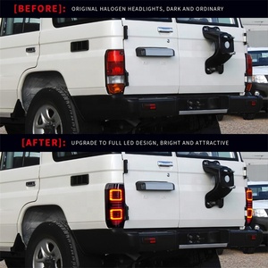 Feu arrière LED pour TOYOTA LAND CRUISER FJ70 FJ75 FJ76 FJ79 <span class=keywords><strong>LJ70</strong></span> PZJ70 RJ70, pièces de camion tout-terrain, feu stop arrière - Product Image 2