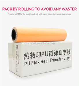 Papier de transfert de Surface mate PU et Film décoratif estampage à chaud transfert de chaleur pour vêtements bagages marquage couleur collante arrière - Product Image 3
