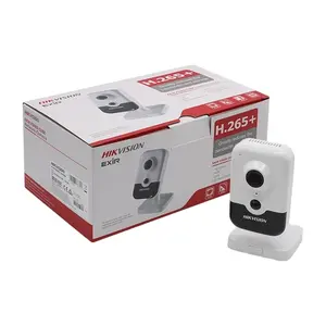 Dahua kotak Mini DS-2CD2443G0-IW asli mikrofon kamera jaringan bawaan kamera jaringan WIFI kubus