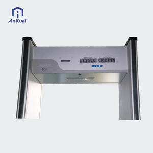Trạm an ninh hiệu suất cao độ nhạy cửa đi bộ qua máy dò kim loại cơ thể cùng với 18 khu thiết lập - Product Image 4