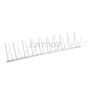 NEU Pest Bird Control Abschreckung <span class=keywords><strong>Anti</strong></span> Pigeon <span class=keywords><strong>Roosting</strong></span> Edelstahl Bird <span class=keywords><strong>Spikes</strong></span> - Product Image 2