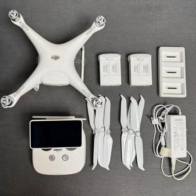 Original 3 Batteries Phantom 4 Pro V2.0 Drone with Remote Control Beginner-Friendly Brushless Motor 4K Video