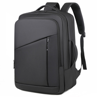 Sac à dos pour ordinateur portable élégant et personnalisé, résistant aux chocs, avec plusieurs compartiments de rangement bien organisés, idéal pour les trajets professionnels